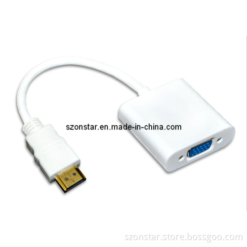 HDMI to VGA Cable Converter with Audio